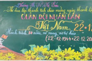 Thi vẽ tranh với chủ đề: “ Chú Bộ đội của chúng em” năm học 2024 – 2025